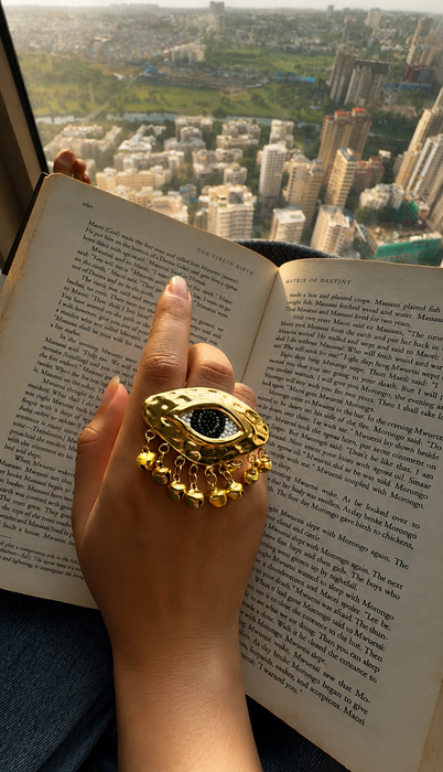 Evil Eye Rakhi & Ring Combo
