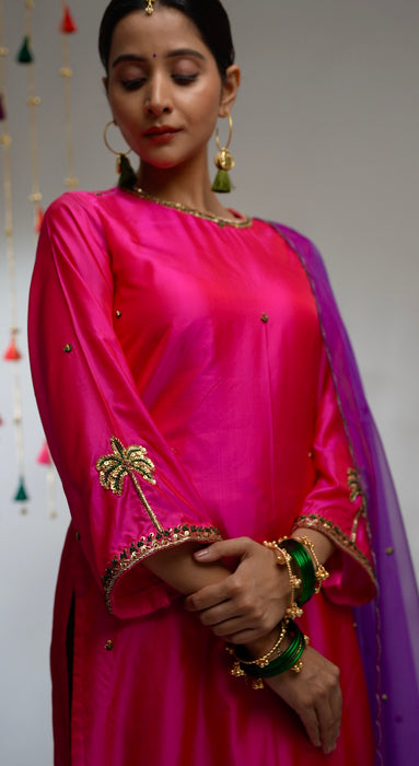 Parvati - Silk Kurta Set