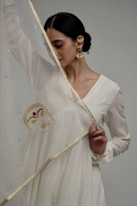 White Devi - Kurta Set