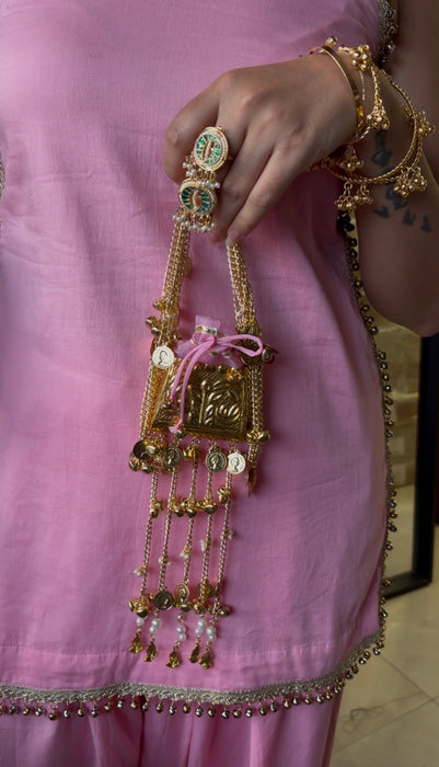 Suhag Batua - Pink/Blue