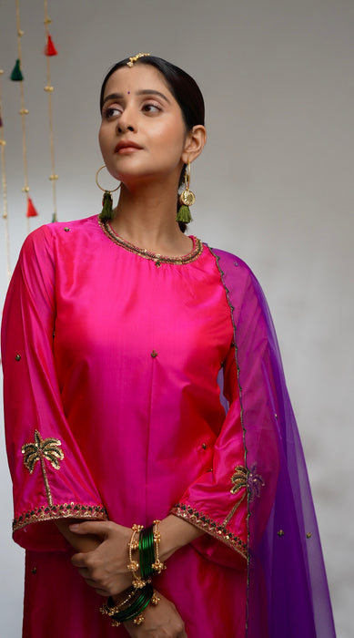 Parvati - Silk Kurta Set