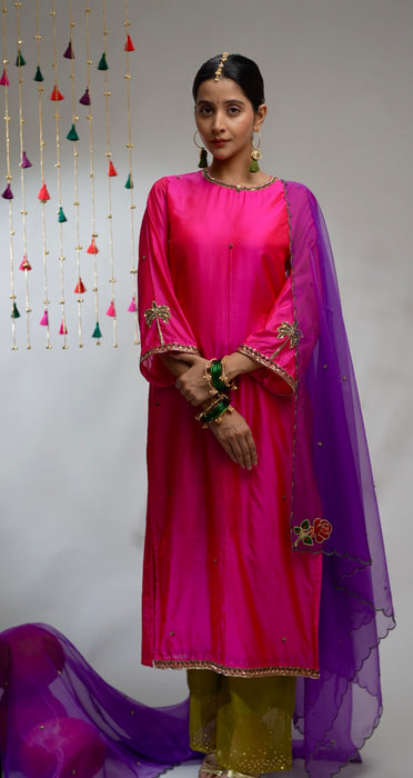 Parvati - Silk Kurta Set