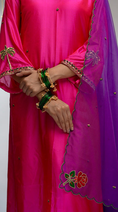 Parvati - Silk Kurta Set