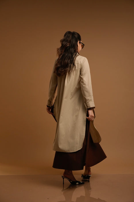 Cafe Crème Shirt/Skirt Set