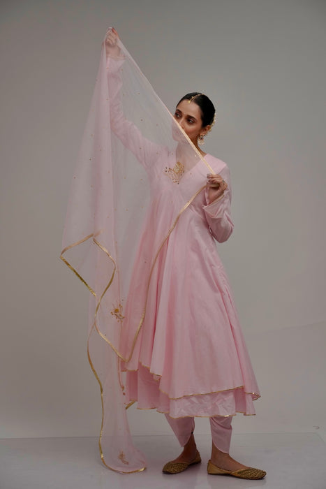 Pale Pink - Kurta Set