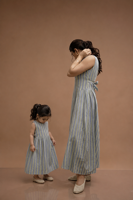 Mama & Mini - Water stripes dress