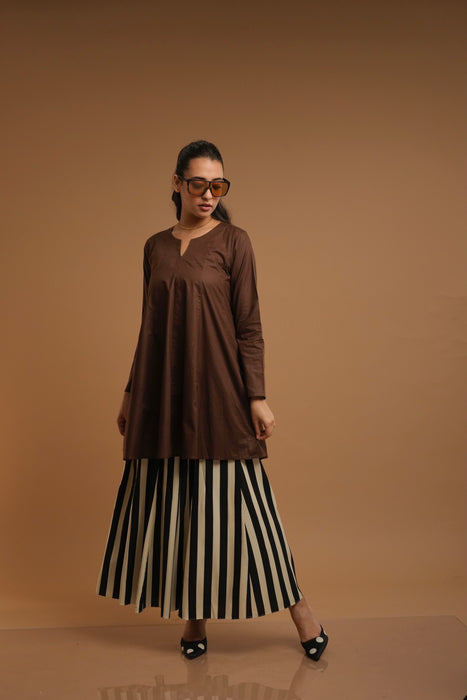 Choco Kali Kurta/Skirt