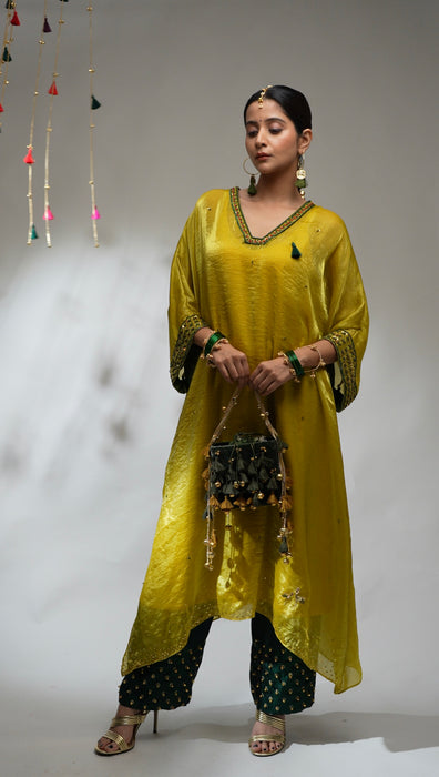 Haldi-Mehendi Kurta Set