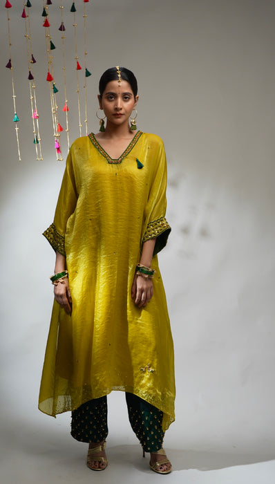 Haldi-Mehendi Kurta Set