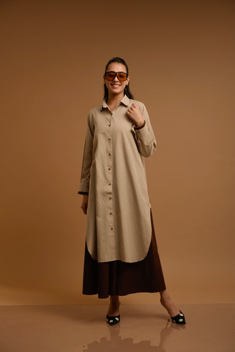 Cafe Crème Shirt/Skirt Set