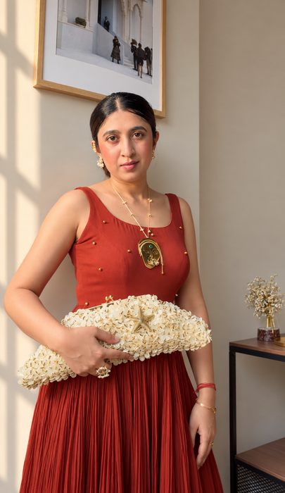 Indo White - Clutch/Sling