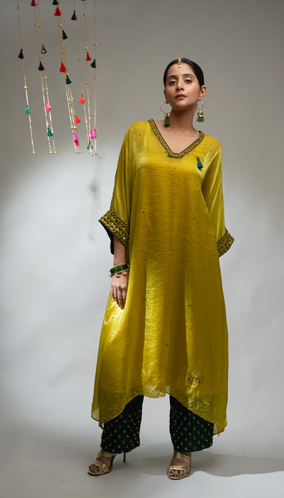 Haldi-Mehendi Kurta Set