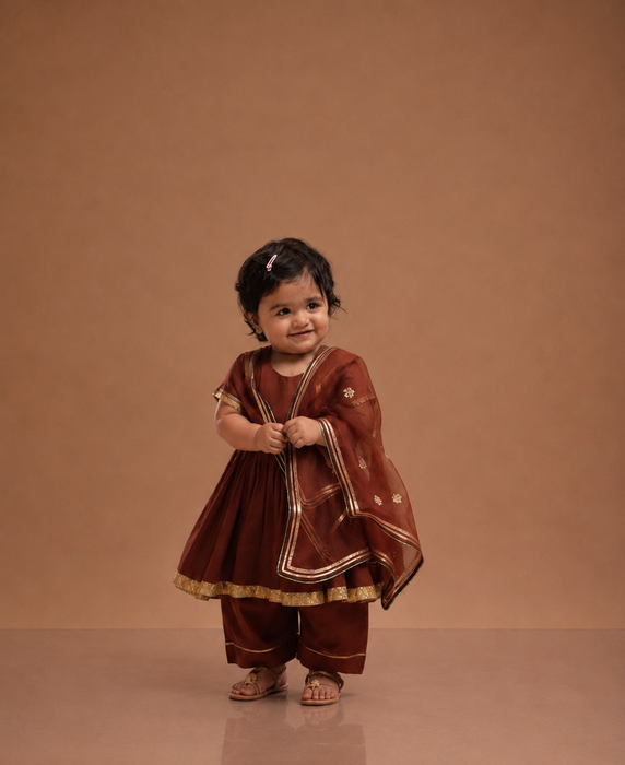Mini - Amber Anarkali set