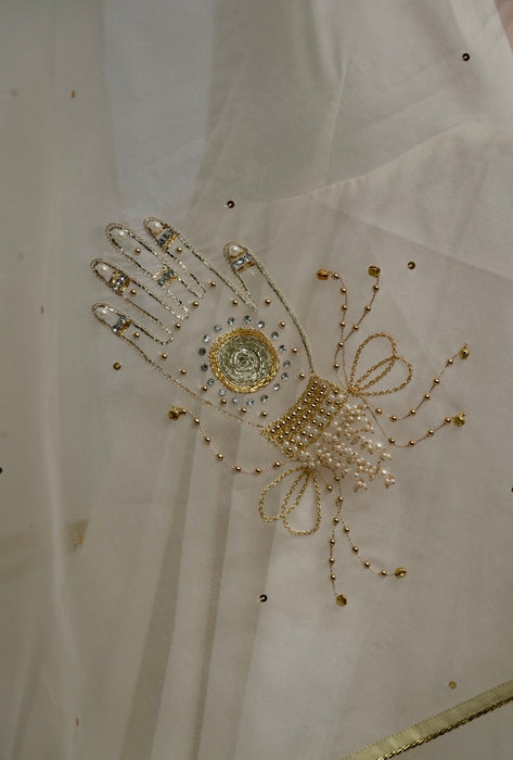 White Hand - Kurta Set