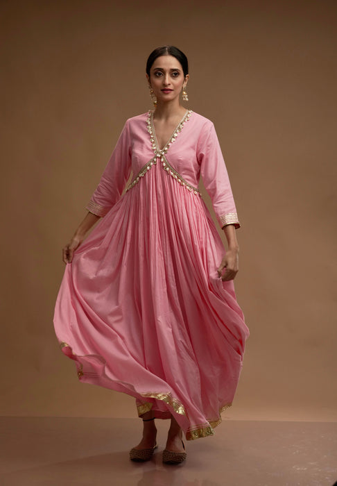 Mama & Mini - Gulabi Anarkali