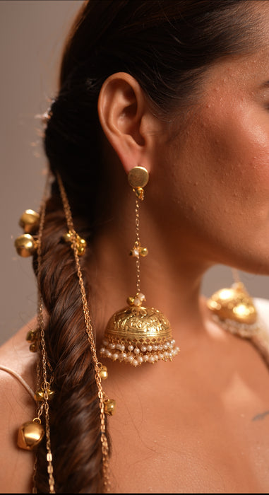 Basra Jhumki - Earrings