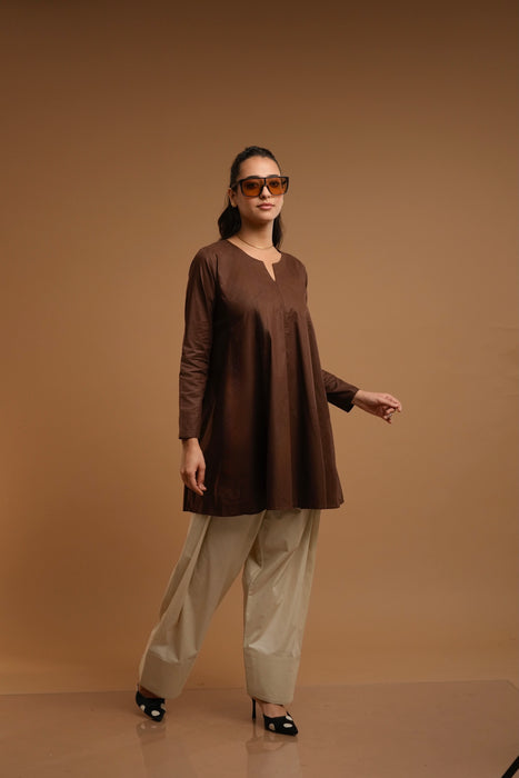A-Line Kurta/Farshi Salwar Set