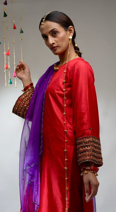 Shashi - Silk Kurta Set