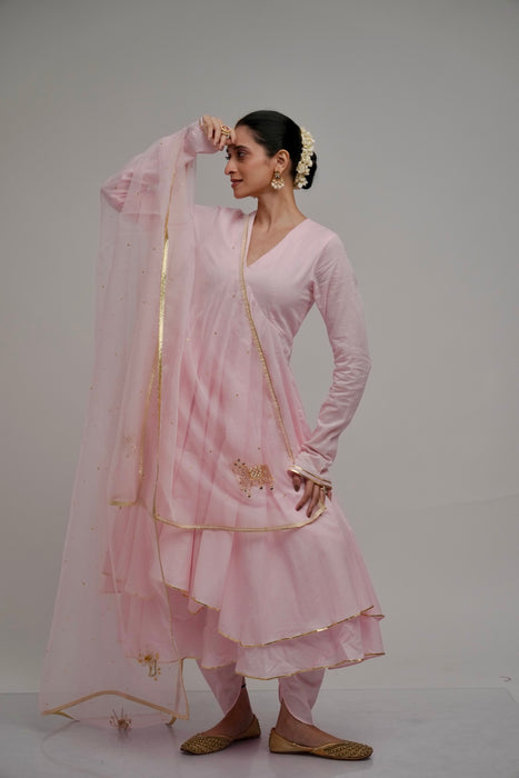 Pale Pink - Kurta Set