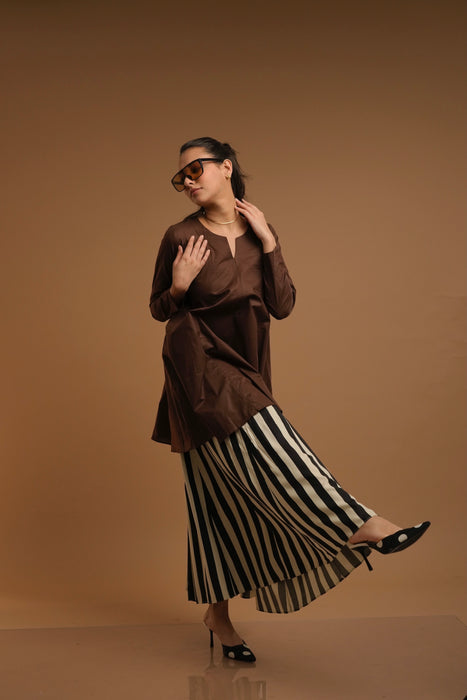 Choco Kali Kurta/Skirt
