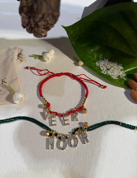 VEER - HOOR RAKHI BOND (Set of two)