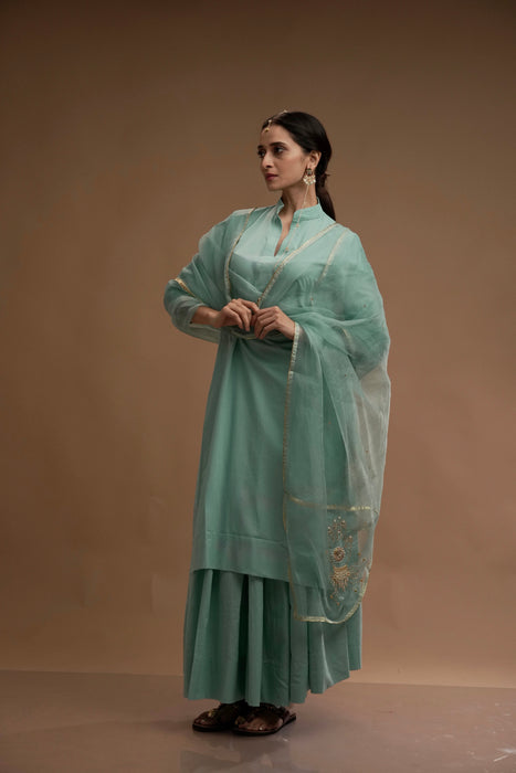 Powder Blue Kurta Set