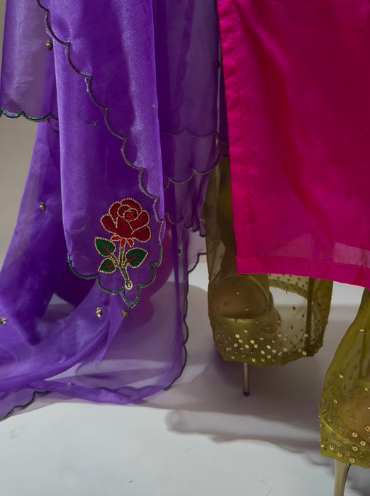 Parvati - Silk Kurta Set