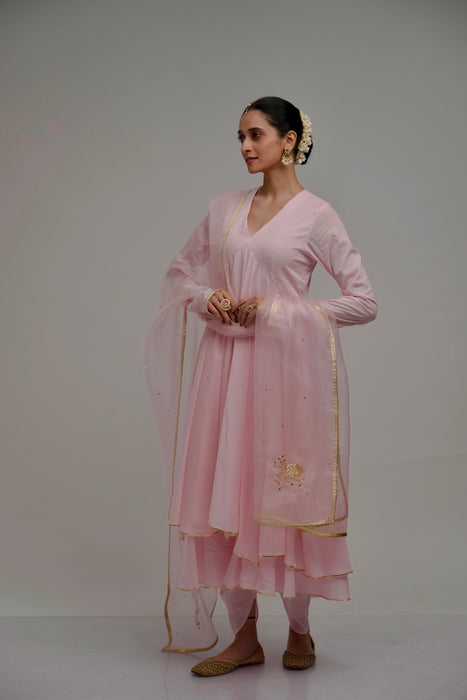 Pale Pink - Kurta Set