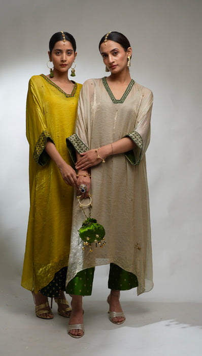 Haldi-Mehendi Kurta Set