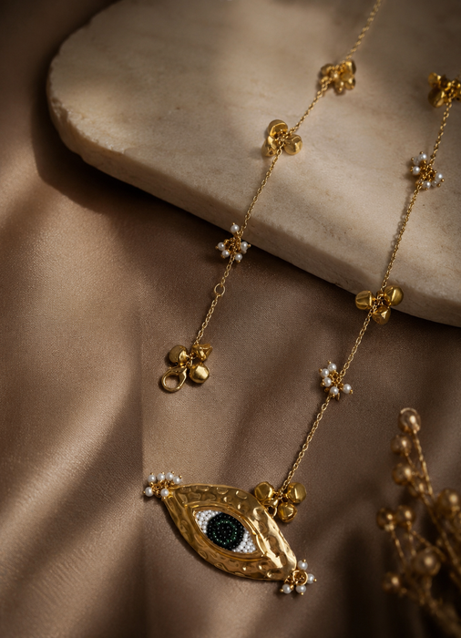 Evil Eye Rakhi turned Pendant