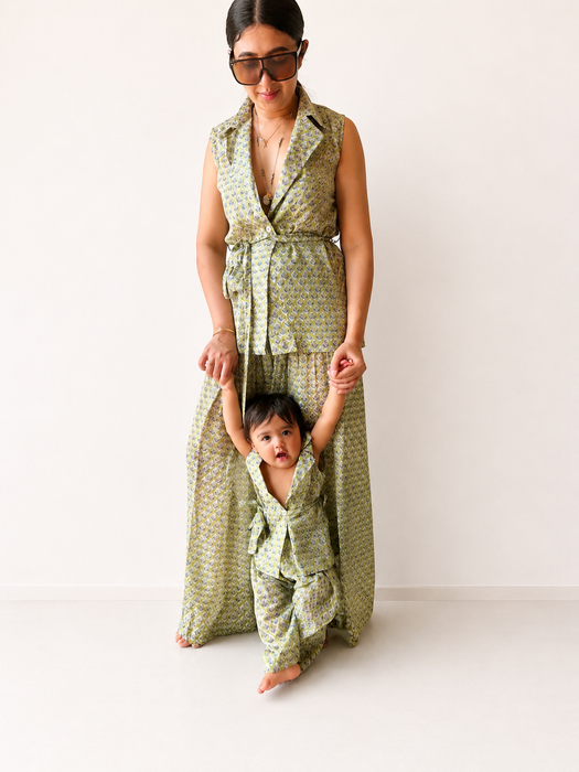 Mama & Mini - Lagoon Cord (set of two)