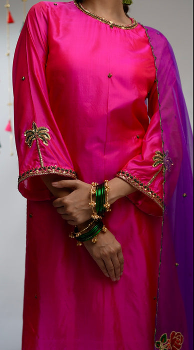 Parvati - Silk Kurta Set