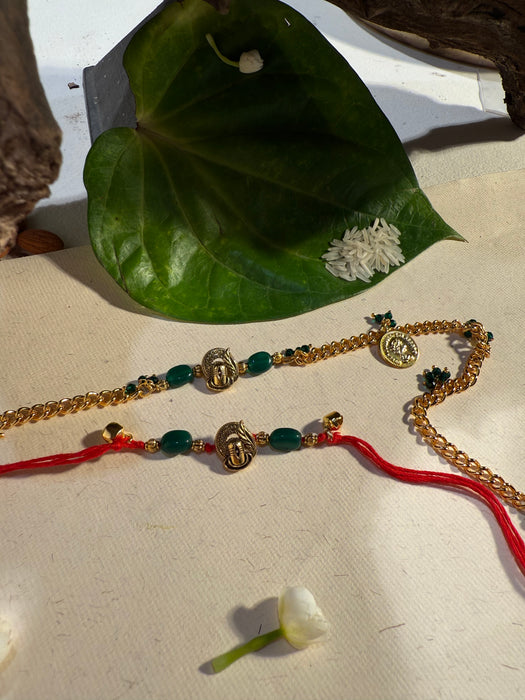 NAMAH- BANDHAN RAKHI (set of two)