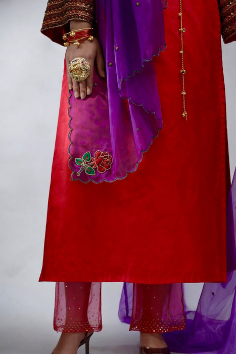 Shashi - Silk Kurta Set