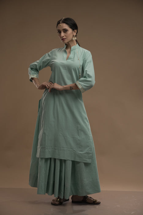 Powder Blue Kurta Set