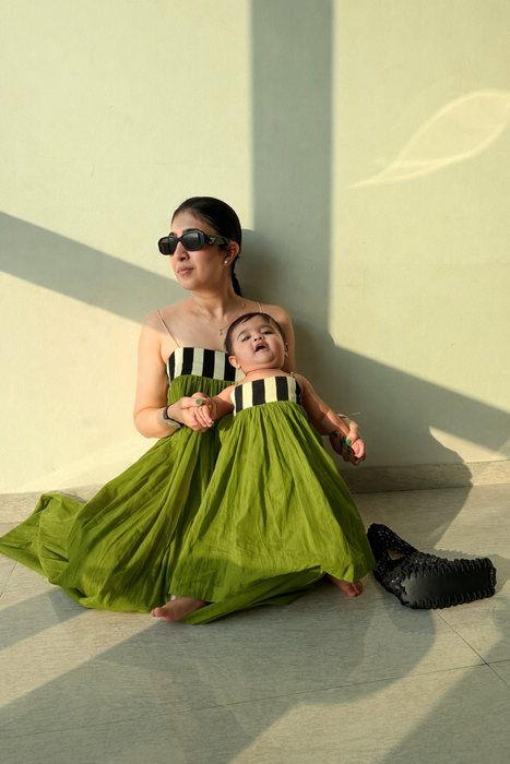 Mama & Mini - Leaf Dress (Set of two)