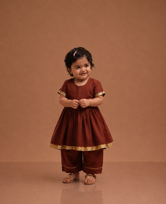 Mini - Amber Anarkali set