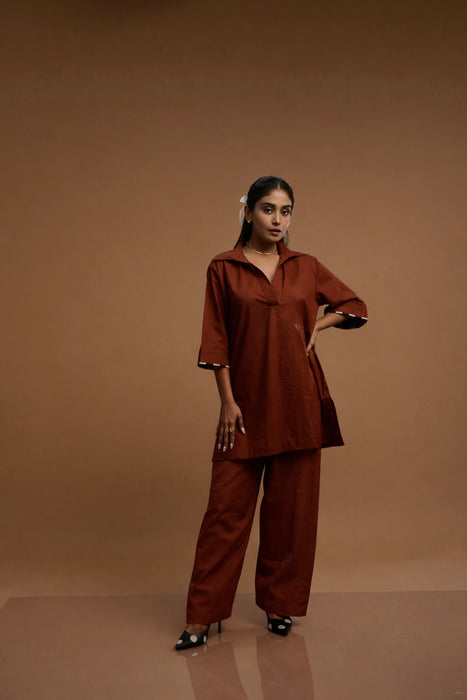 Cinnamon Kurta Set