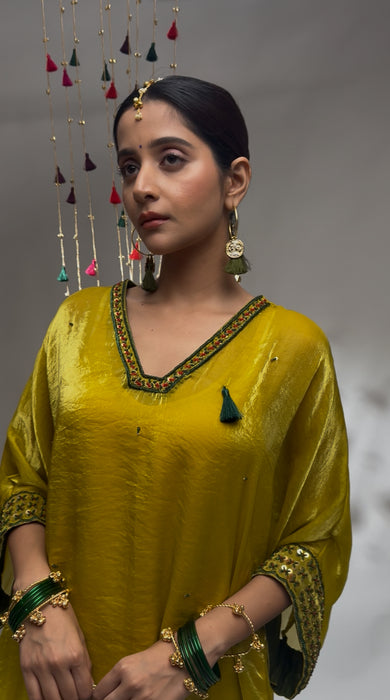 Haldi-Mehendi Kurta Set