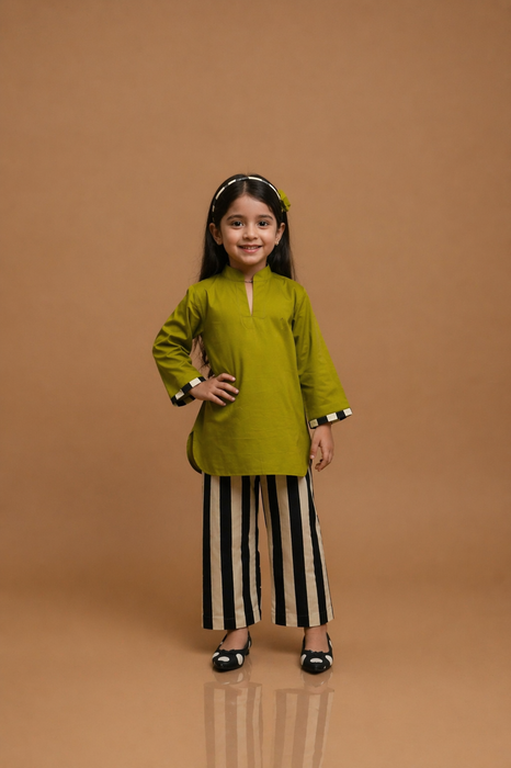 Mama & Mini - Fern Kurta/Farshi Salwar (Set of Two)
